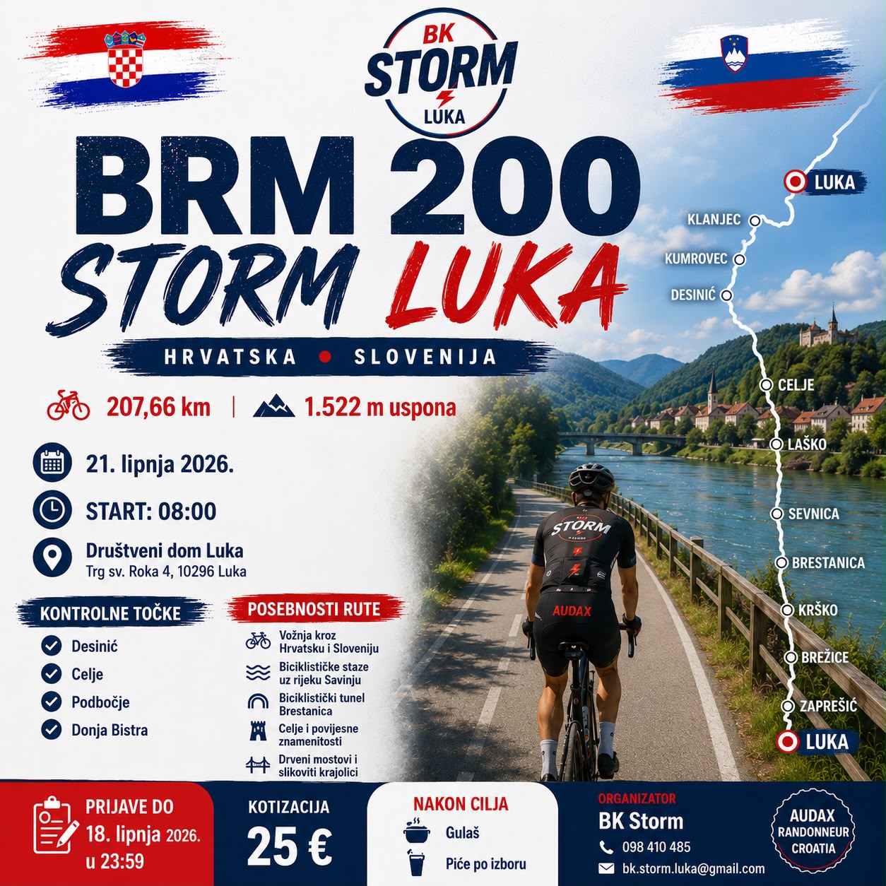 Pročitajte više o članku BRM 200 – Luka 2026